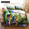 3D Print Anime Astro Bot Bedding Set Single Twin Full Queen King Size Bed Set Adult Kid Bedroom Duvet Cover Sets Home Textiles