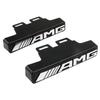80x35mm Car Front Hood Grille Emblem Badge for Mercedes Benz AMG G Class W463 W464 G63 G65 W204 W205 W210 W211 Accessories VE1