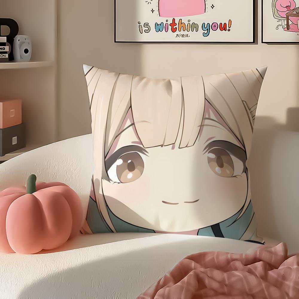 Anime Cartoon BanG Dream Its MyGOCute Cushion Cover Pillowcase Short Plush Invisible zipper Room Sofa Cushion Cover