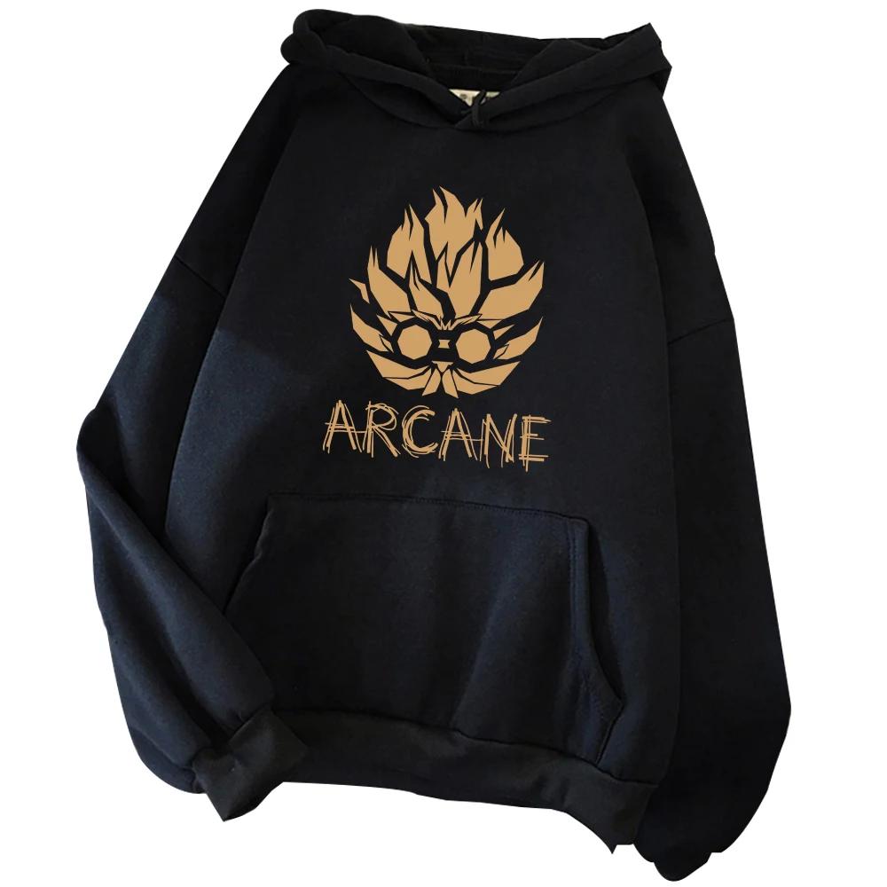 Arcane Heimerdinger Sudadera con capucha de estilo minimalista Harajuku Jersey Tops Sudadera Regalo para fanáticos