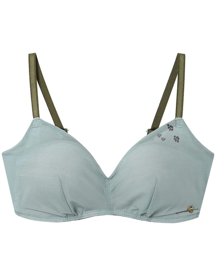 

бюстгальтер с высоким дизайном подмышек 364 Simple LB [Unnanacool] без косточек [коллаборация PEANUTS] бюстгальтер, беспроводной, BUN127, женский