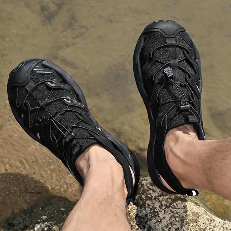 Fashion Hot Sale 2025 Men's Sport Sandals Adjustable Straps Anti-Slip Rubber Sole Comfortable Walking Shoes for Beach Travel Daily Wear