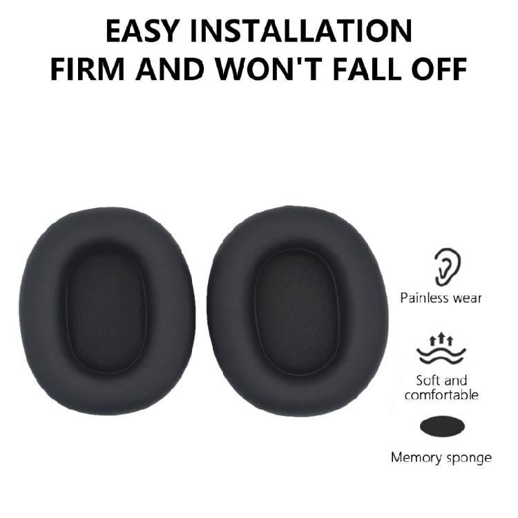 1 Pair Replacement Ear Pad for W830NB Bluetooth-compatible On-Ear Headphones Soft Leather Ear Cushions Foam Cover