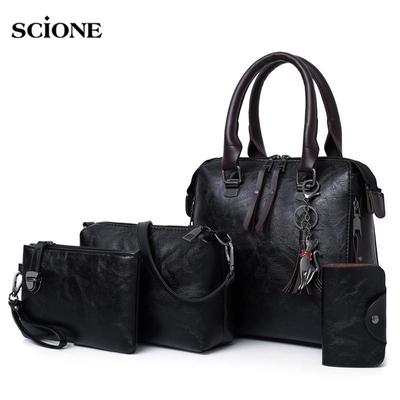 3 bolsos de mujer Vintage Retro de varias piezas bolso de madre bolso femenino bandolera de hombro
