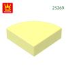 884Pcs/Lot 25269 Tile Round 1x1 Quarter Block Moc Hue Accessories Compatible featuring Brick DIY Children's Plaything Stronge Box