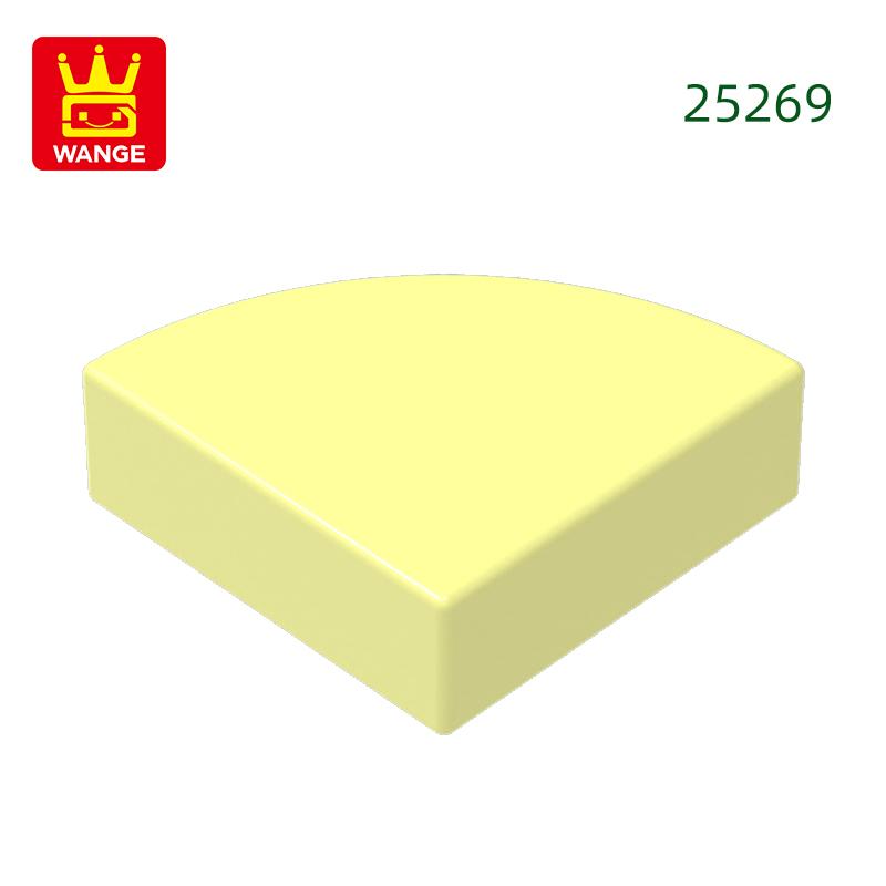 884Pcs/Lot 25269 Tile Round 1x1 Quarter Block Moc Hue Accessories Compatible featuring Brick DIY Children's Plaything Stronge Box