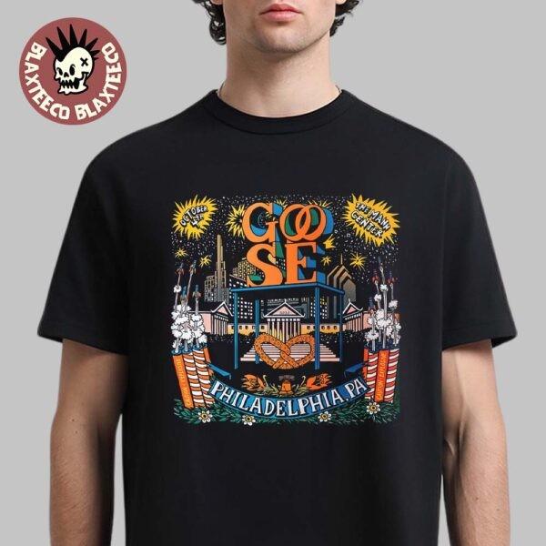 Goose Philadelphia PA 2025 Venue Tee At The Mann Center On October 4 2025 Unisex Unisex T-Shirt XXXXL