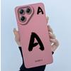 For Tecno Pova 7 4G LJ6 Covers Cases Lucky Simple Letter Couple Silicone Soft Matte Phone Housing for Techno Pova 7 4G Fundas