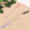 Stainless Steel Nylon Brushes Reusable Baby Bottle Cleaner Spiral Straw Cleaning Brush