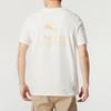Puma T Shirts Unisex White Crew Neck Moderate Straight Fit 682344-65