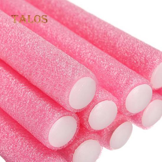 10 Pcs Soft Foam Bendy Twist Curler Sticks DIY Hair Design Maker Curl Roller Tool Beauty Health