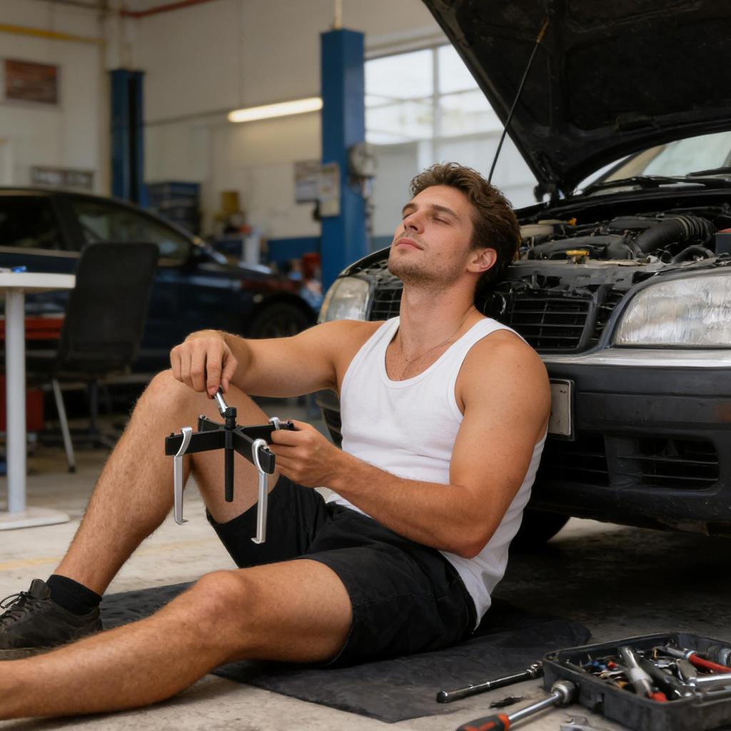 Gear Puller 4/6/8 Inch Heavy Duty Multi-Functional Repair Tools Well Pump Puller For Mechanics Motorcycle ATV Boat Vehicle