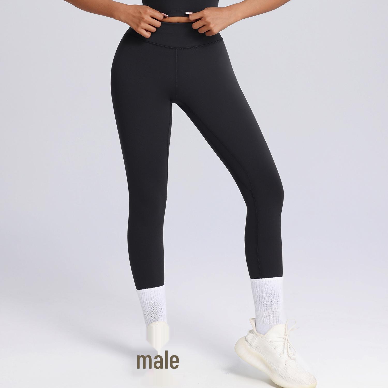 

Леггинсы для йоги из лайкры с высокой талией в стиле Лулу: Контроль живота и подтяжка бедер, Невероятно мягкие, Дышащие фитнес-брюки 3XL