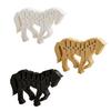 3D Printed Horse Figurine Movable Joints Stress Relief Toy Year of The Horse Ornament Articulated Fidget Toy for Desktop Bookshelf Decoration