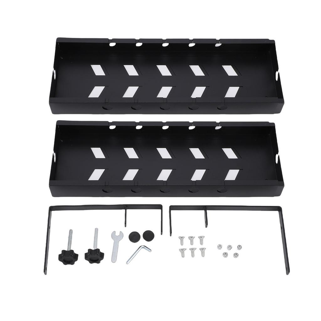 Under Desk Cable Management Tray Multifunctional Wire Management Tray Cable Rack for Home Office
