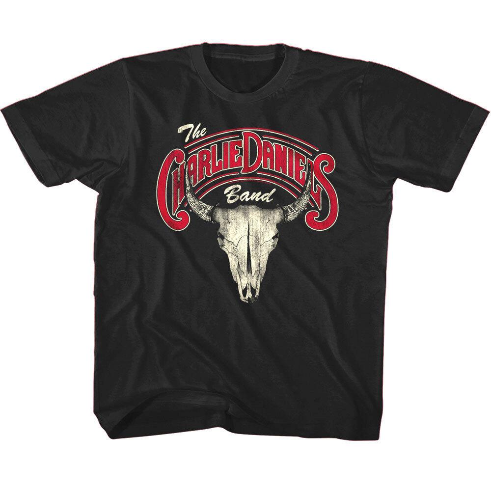 Charlie Daniels Band Bull Skull T Shirt
