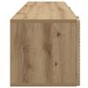 Wall Mounted TV Cabinet Artisan Oak Finish 98 x 31 x 30 cm