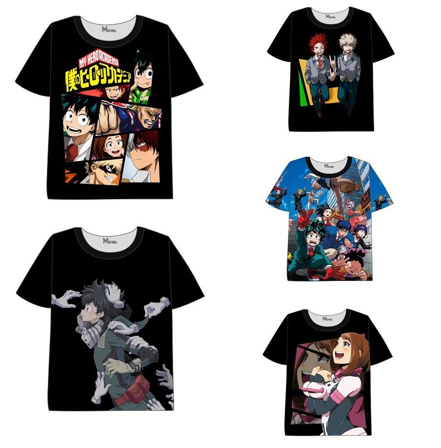 Stylish My Boku No Hero Academia T-shirt Man Women 3d Print With Summer Comfort