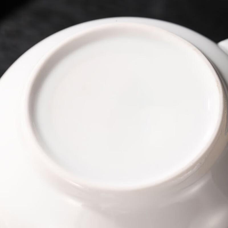 HUIHUADU Classic 400ml Ceramic Office Mug with Lid