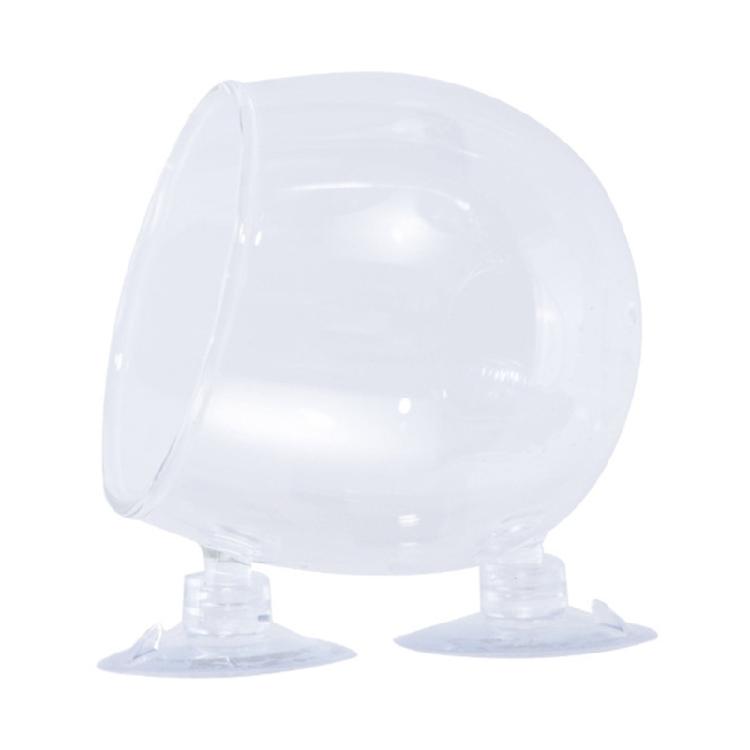 Glass Plant Cup for Aquariums for Enhancing Fishtanks Aesthetic Hydroponic Plant Holder for Fishtanks Underwater Decors 1
