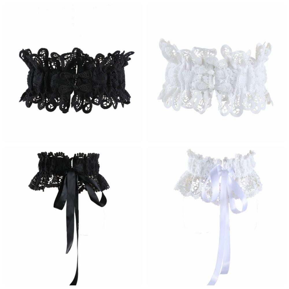 Hollow Corset Belt Elastic Wide Waist Corset Luxury Lace Cummerbunds  Girl