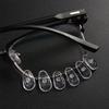 10/100PCS Air Chamber Clear Oval Eyeglass Nose Bracket Silicone Nose Pads Eyewear Anti-drop Sunglasses Glasses Accessories