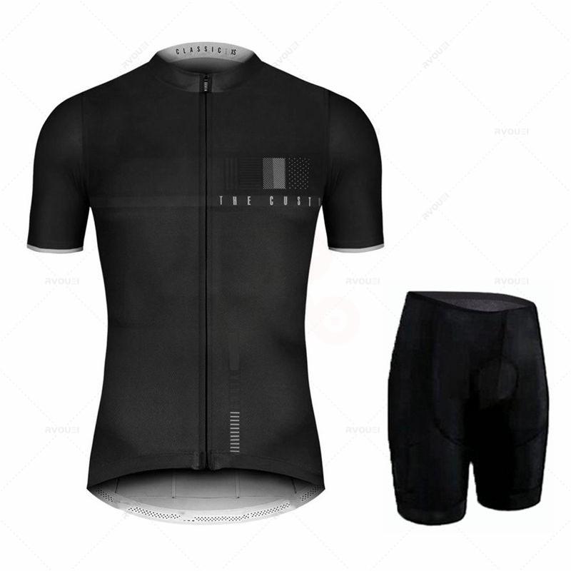 Summer Men's Cycling Jerseys Set Spain 2026 New Team Bicycle Clothes Quick Dry Short Sleeve Triathlon Ropa De Ciclismo Hombre