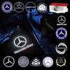 2 db Autóajtó Üdvözlő Fény LED HD Projektor Lámpa Udvariassági Lámpák Mercedes Benz A C E Osztályhoz GLE GLB GLC W205 W212 W213 X253