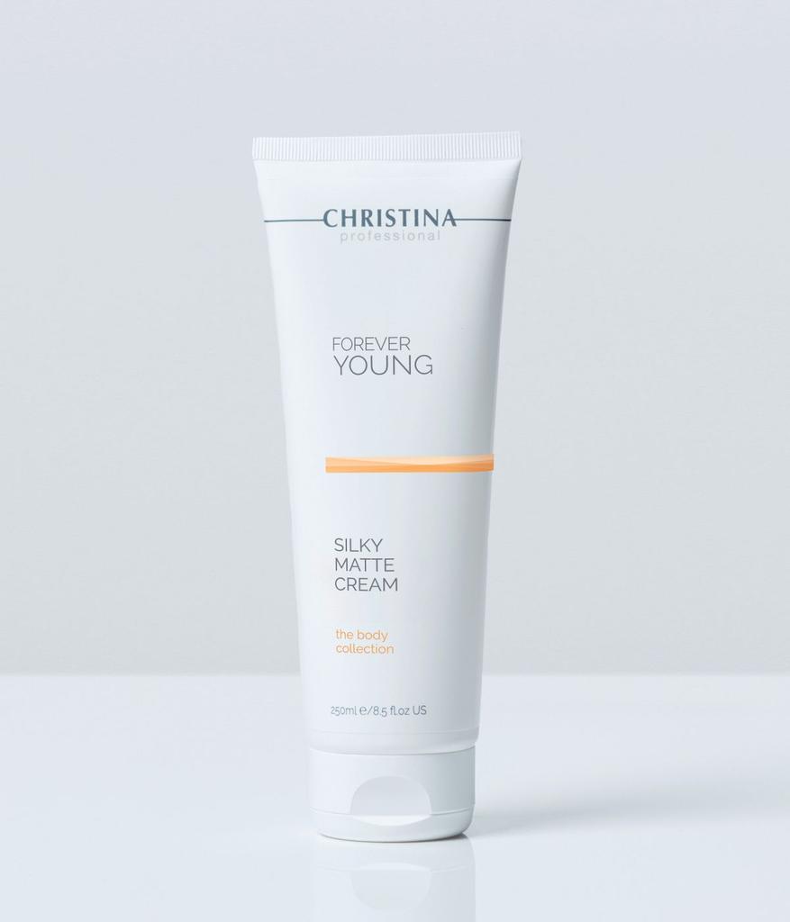 Forever Young Silky Matte Cream - Mattifying Body Cream, 250 Ml