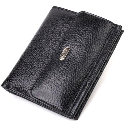Wallet for Women of Medium Size Made of Genuine Leather Flotar CANPELLINI 21817 Black