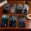 Tommy Shelby Phone Case Black Silicone Soft For Samsung Galaxy A73,A72,A71,A70,A53,A52,A51