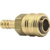 Elmag Euro Coupling Air Line with Cord Laiton with Hose Nozzle, 6 Mm, - 42316