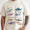 Comfort Colors Weird Sharks Shirt, Funny Summer Shirt Tee, Ocean Shark Women Man Tee, Summer Vacation Shark T-Shirt