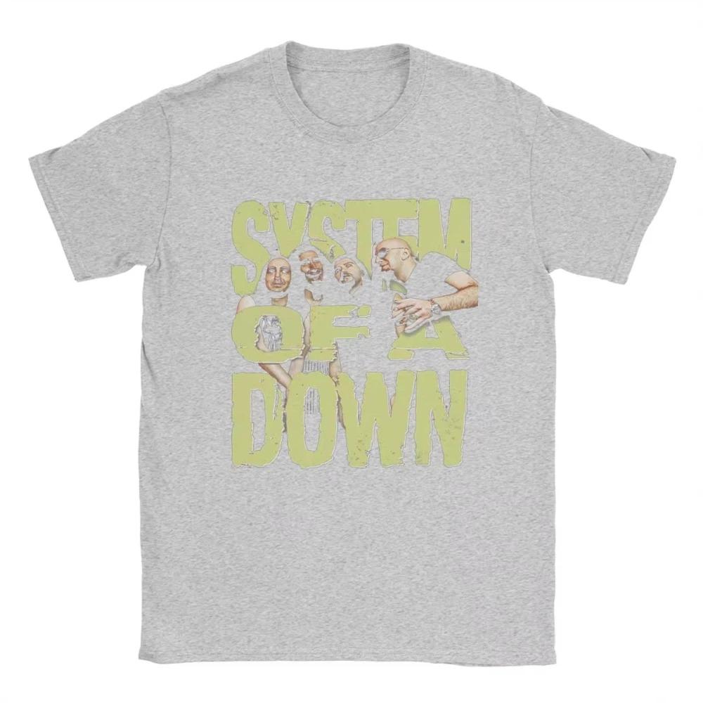 2026 New Hot Sale System of A Downs Merch Oversized T-Shirt for Men Women Metal Rock Band Awesome Cotton Graphic Printed Clothing