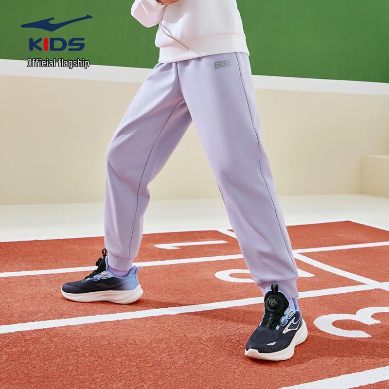 

ERKE Kids 2024 Thickened Knit Unisex Long Pants 140