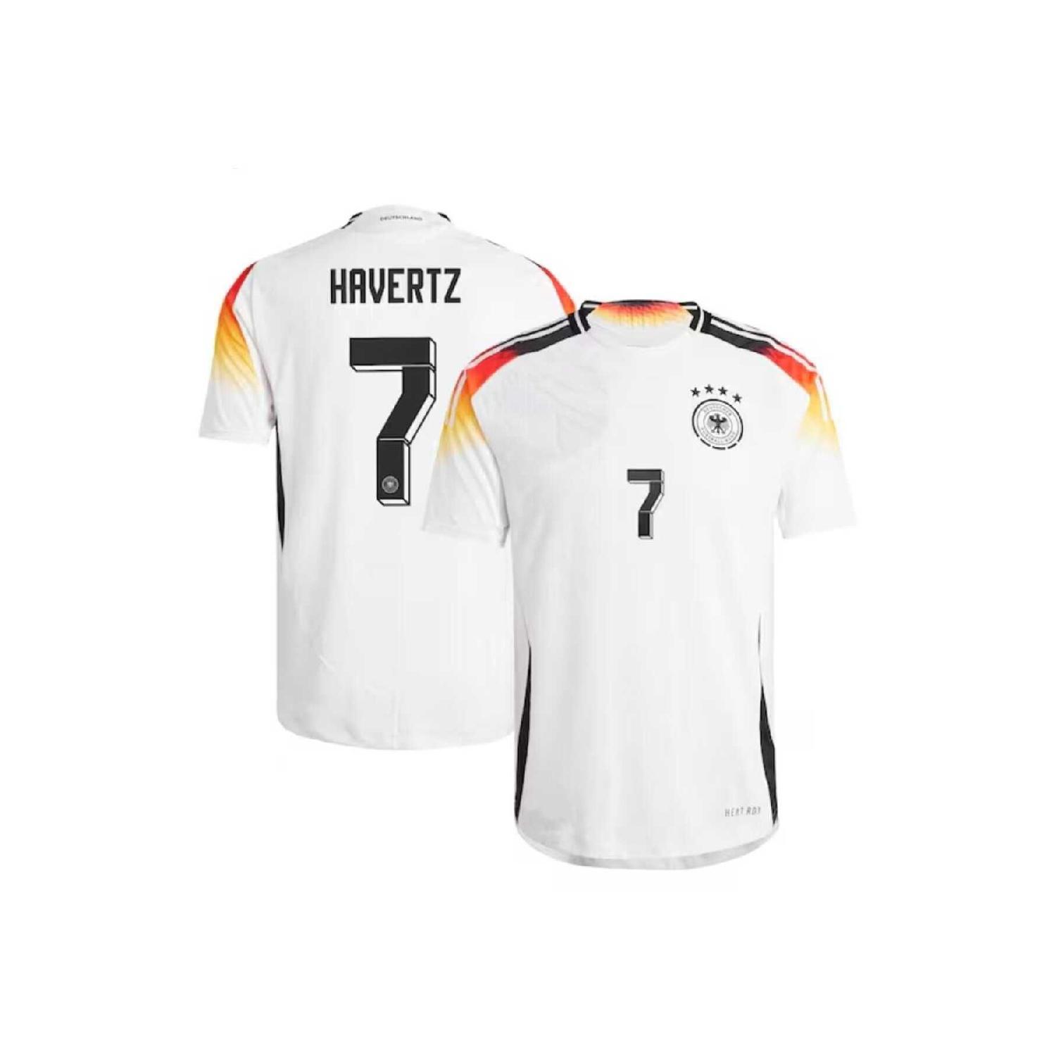 

Домашняя майка Кая Хаверца Германии Евро-2024 S белый