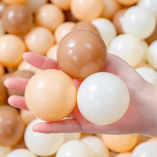 100 szt. Kulki dla dzieci do basenów kulkowych Odporne na zgniatanie 5,5 cm średnicy 3 mieszane kolory Pogrubione Kulki oceaniczne Chwyt Zabawka do zabawy Plastikowy basen
