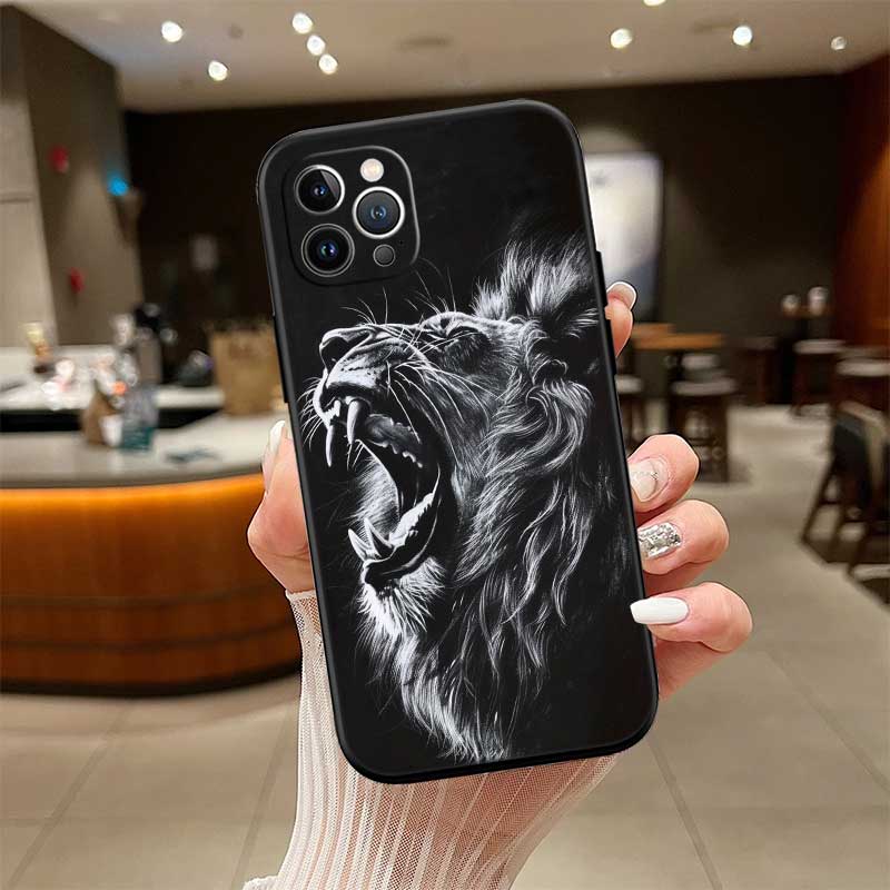 

UP3 Animal lion Phone Case for Motorola Moto Edge 60 60s 70 G86 G56 G54 E14 G04S G45 G54 G64 S30 S50 X30 X40 X50 Ultra Pro Power Motorola Moto G04s
