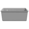 Kitchen Sink with Overflow Gray Granite