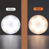 3Color Adjustable LED Night Light USB Rechargeable Night Lamp For Kitchen Cabinet Wardrobe Lamp Staircase Wireless Closet Light