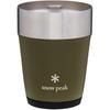 Snow Peak Thermo Tumbler 360ml Olive Green Stylish Vacuum Insulated Stainless Steel Tumbler for Keeping Drinks Hot or Cold Perfect Gift for Camping
