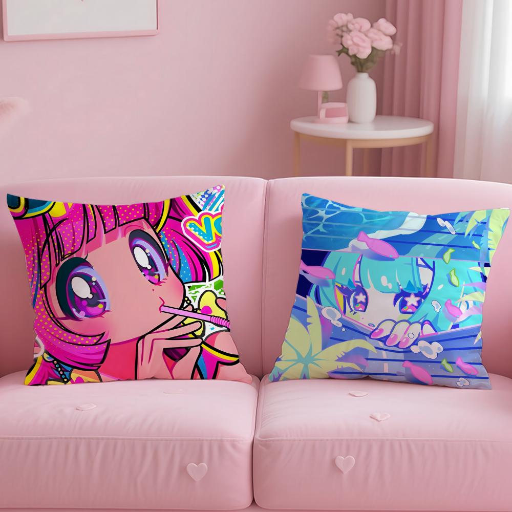 popular game Muse Dash Cushion Cover Soft & Easy-Wash Pillow Case – Versatile for Couch, Bed, Travel and Office