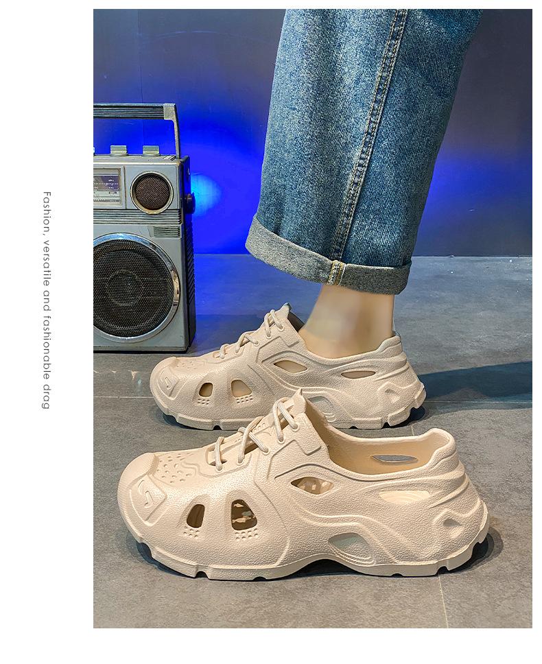 Módní pánské plážové boty léto 2025 EVA venkovní pohodlné ležérní dámské sandály prodyšné lehké protiskluzové sandály s měkkou podrážkou