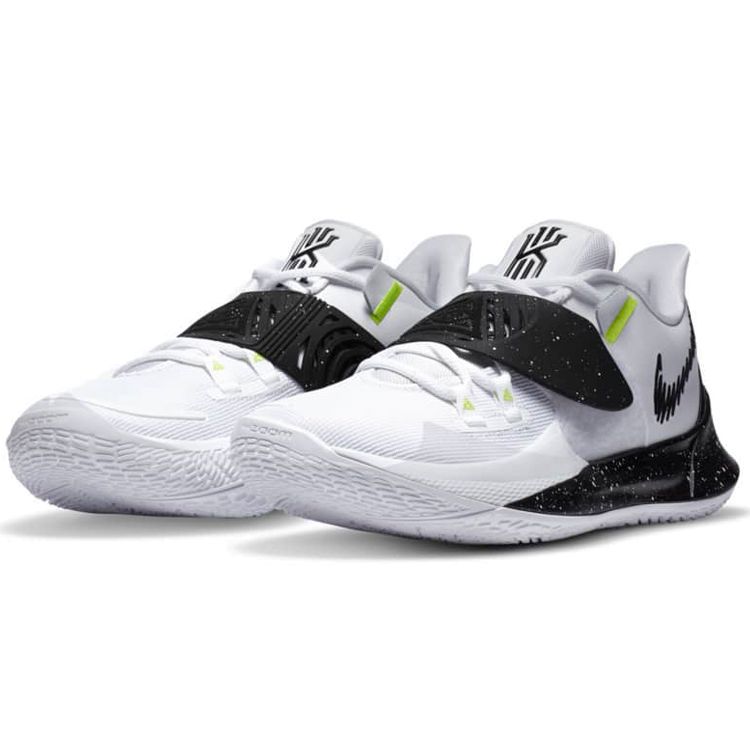 kyrie low 3 team white black
