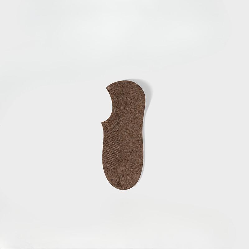 Short Socks - Pure Cotton Summer Lightweight Short Tube Socks with Breathable Mesh, Anti-slip and Invisible Design - Boat Socks