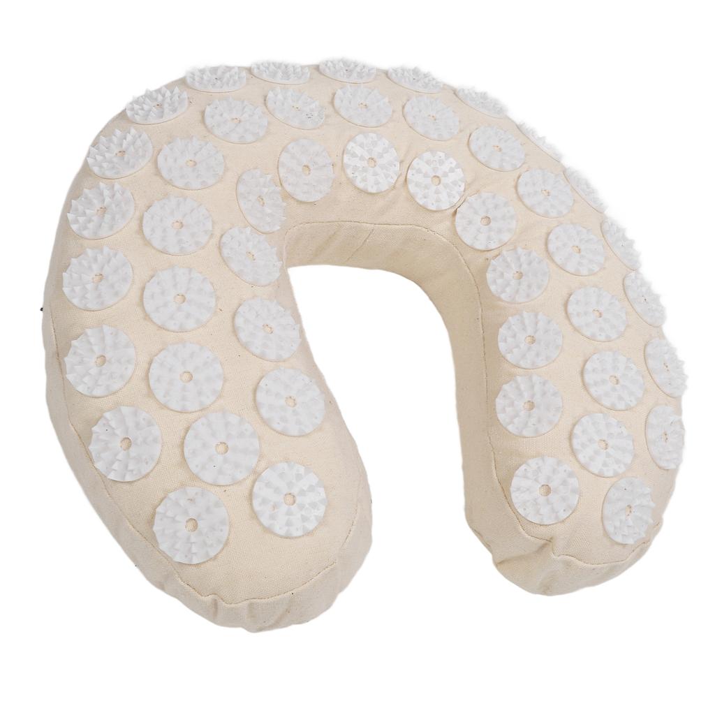 Acupressure Neck Pillow U Shaped Acupoint Massage Reduce Pain Memory Foam Cervical Pillow