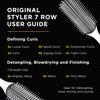 Toriko Industries Denman Brush D3 White
