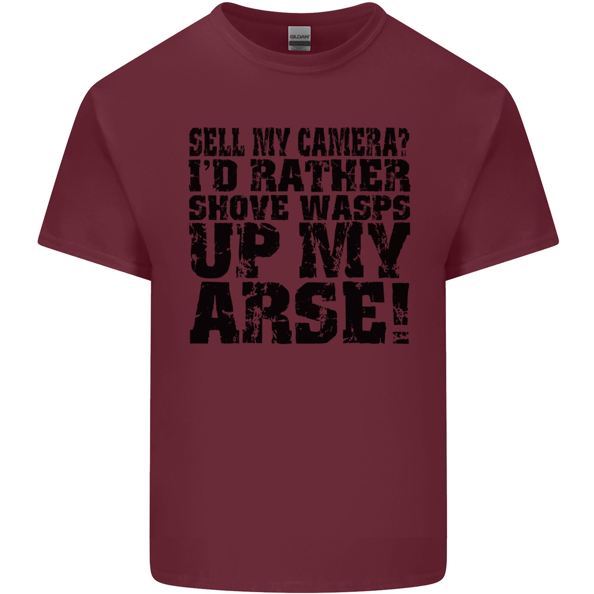 Sell My Camera Photographer Photography Unisexs Light Cotton TShirt S