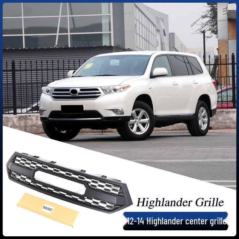 Center Mesh Bumper Grille for 2012-2014 Toyota Highlander