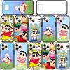Cover for iPhone 17 16 15 Xiaomi Poco Redmi Note 14 13 12 X Pro Max Samsung Galaxy S25 S24 S23 OPPO Huawei Comics Crayon Shin Chan Shinchan Phone Case